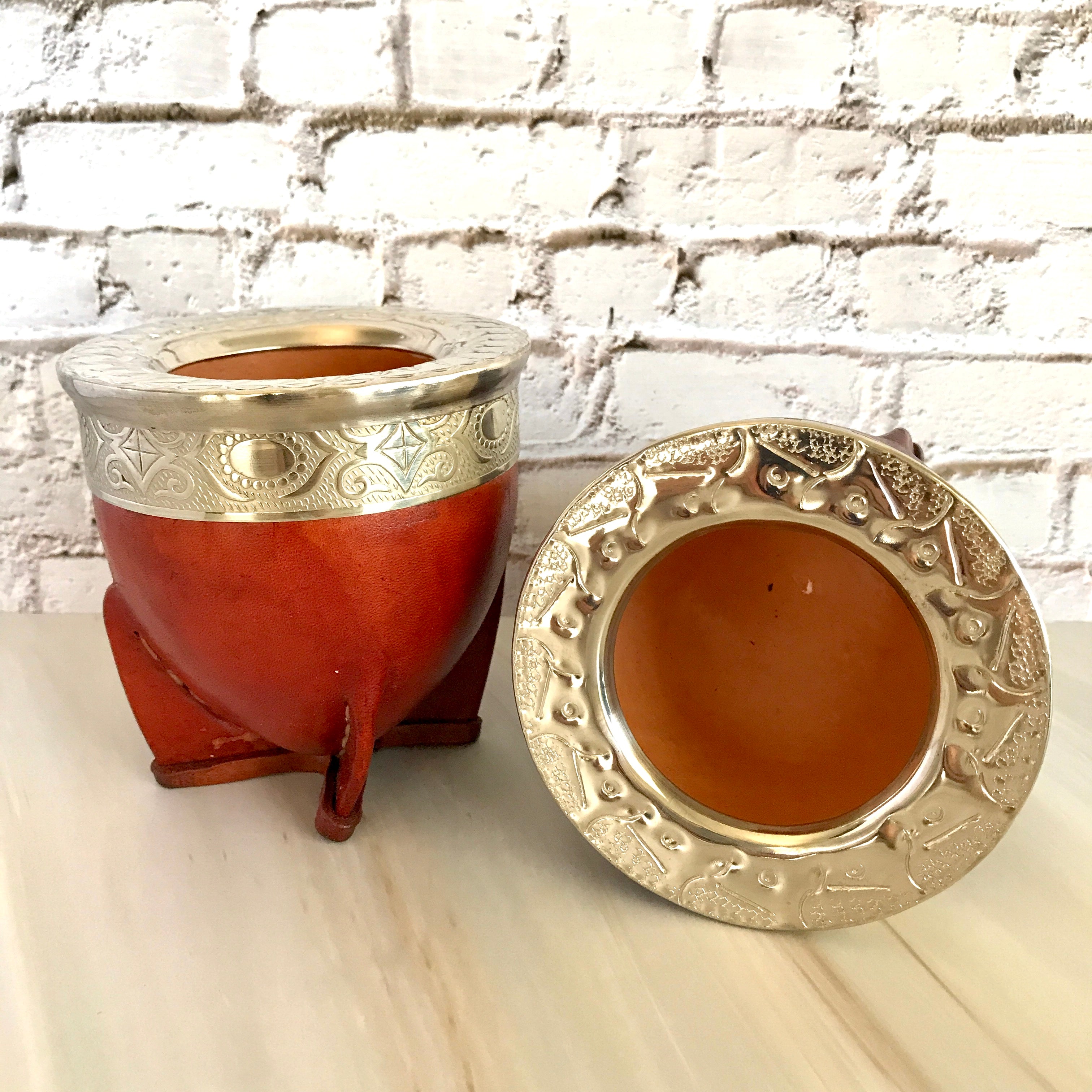 PREMIUM COLLECTION - The Brown Imperial Calabash Mate Gourd Set