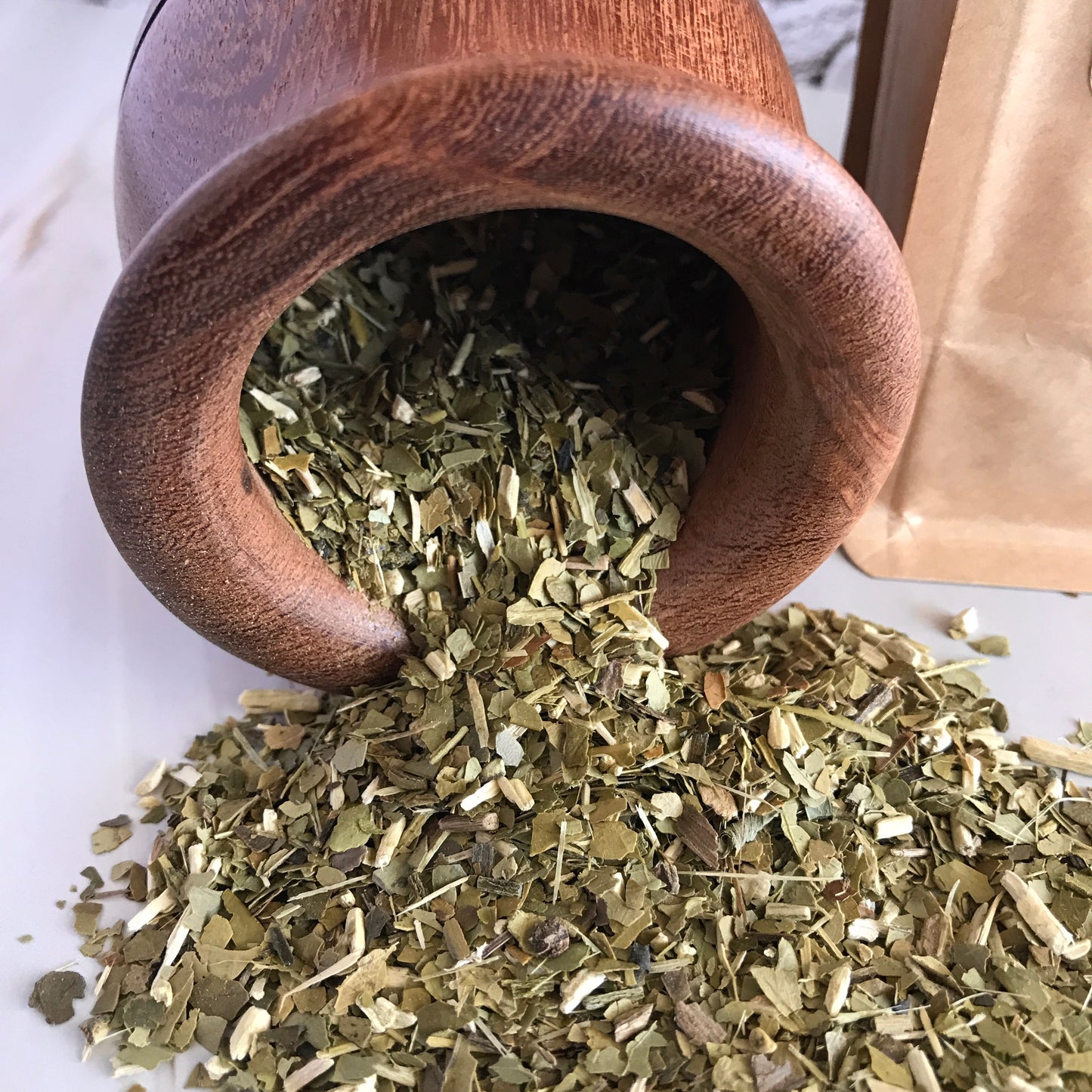 Matear ORGANIC Yerba Mate  WITH STEMS CON PALO -NEW WEIGHT: 2 LBS PACKS