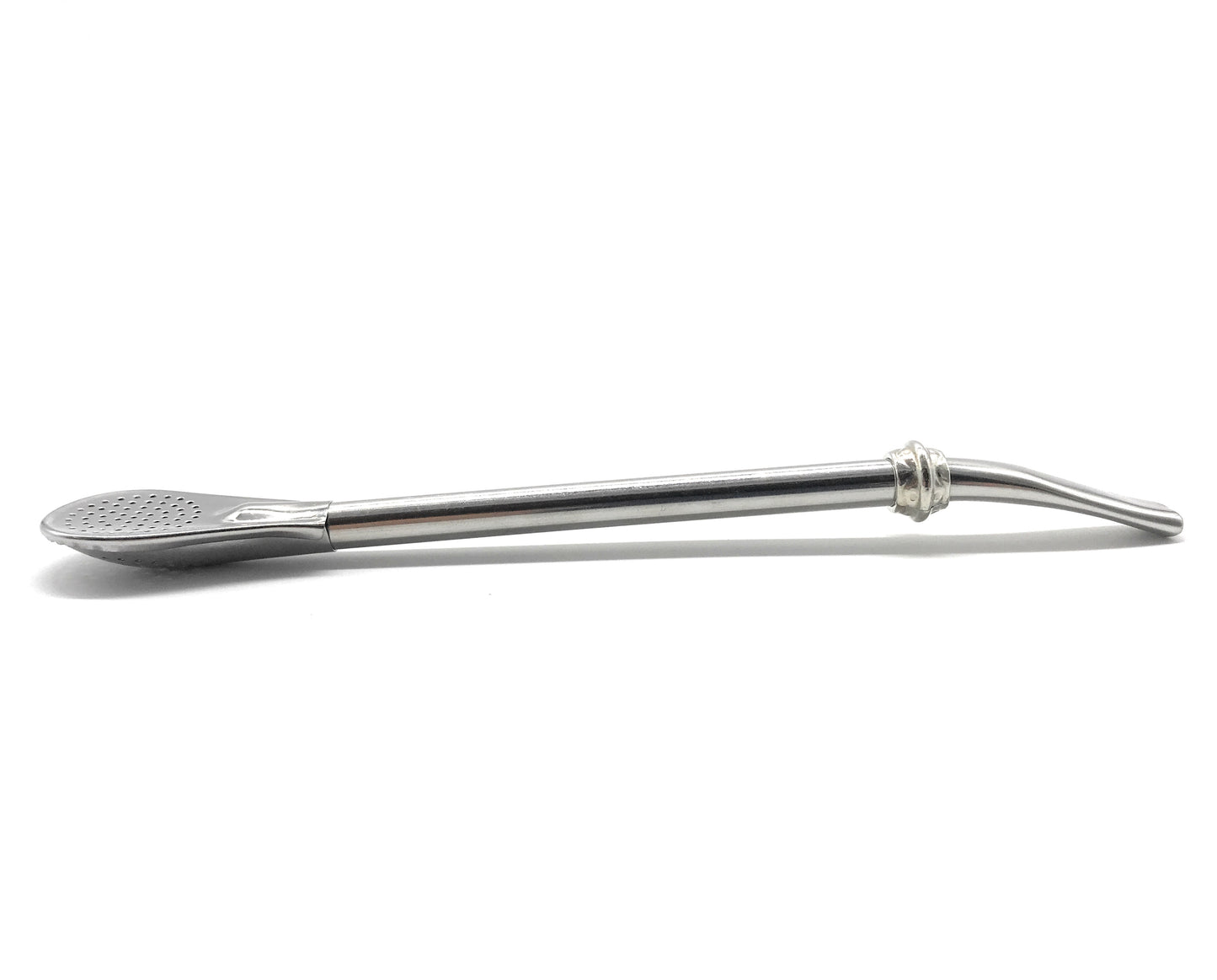 Stainless Steel bombilla Spoon style 7.5 in long